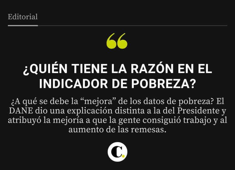 ¿Quién tiene la razón en el indicador de pobreza?