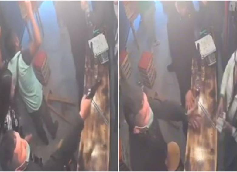 Según las imágenes captadas, el grupo de delincuentes se pudo identificar y al parecer, está conformado por dos hombres y una mujer. FOTO: REDES SOCIALES