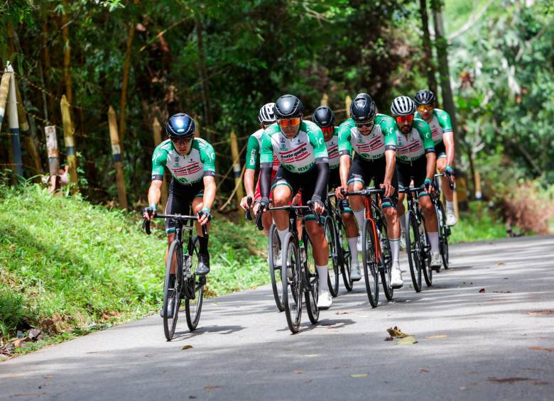 El equipo Orgullo Paisa buscará ser protagonista en la Vuelta a Colombia-2025. FOTO CORTESÍA