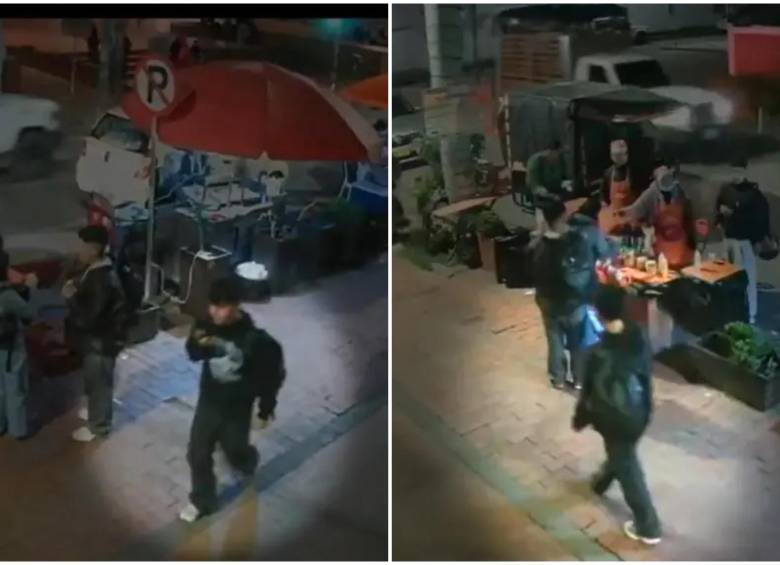 Imágenes del seguimiento al señalado asesino. FOTO: Noticias Caracol