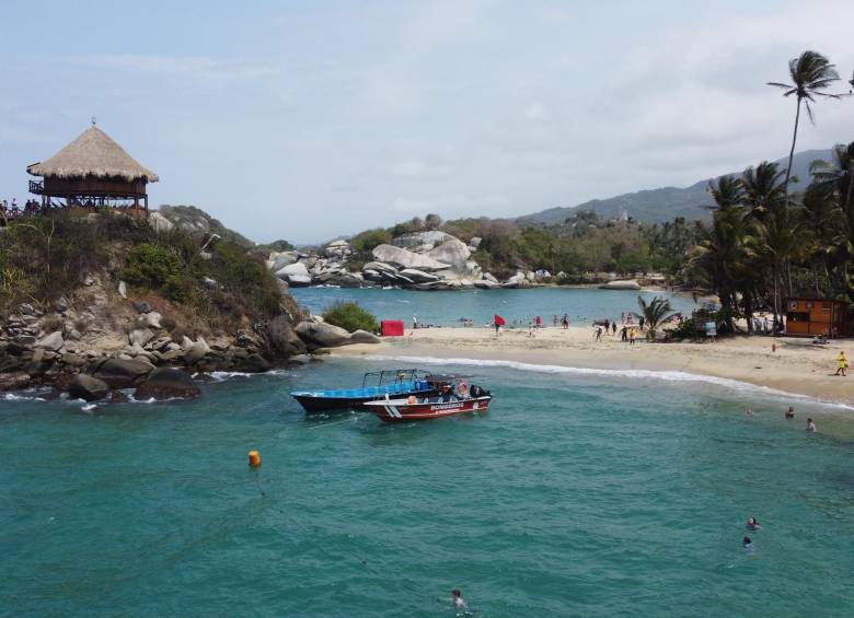 Parque Nacional Natural Tayrona. (Foto: cortesía Parques Nacionales Naturales de Colombia)