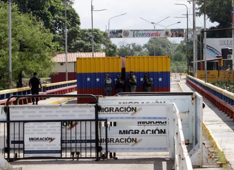 El puente Francisco de Paula Santander es el segundo más transitado entre Colombia y Venezuela luego del Simón Bolívar. Foto: Colprensa