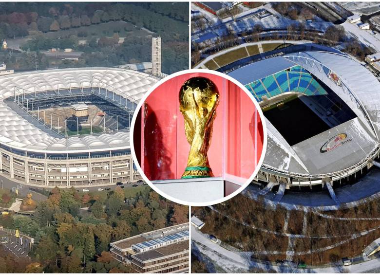 La Federación Alemana analiza la viabilidad de una candidatura que aproveche su “maquinaria perfecta” de estadios y logística, marcando su territorio frente a las futuras sedes en Arabia Saudí y Marruecos. FOTO: DFB, Getty y Europa Press