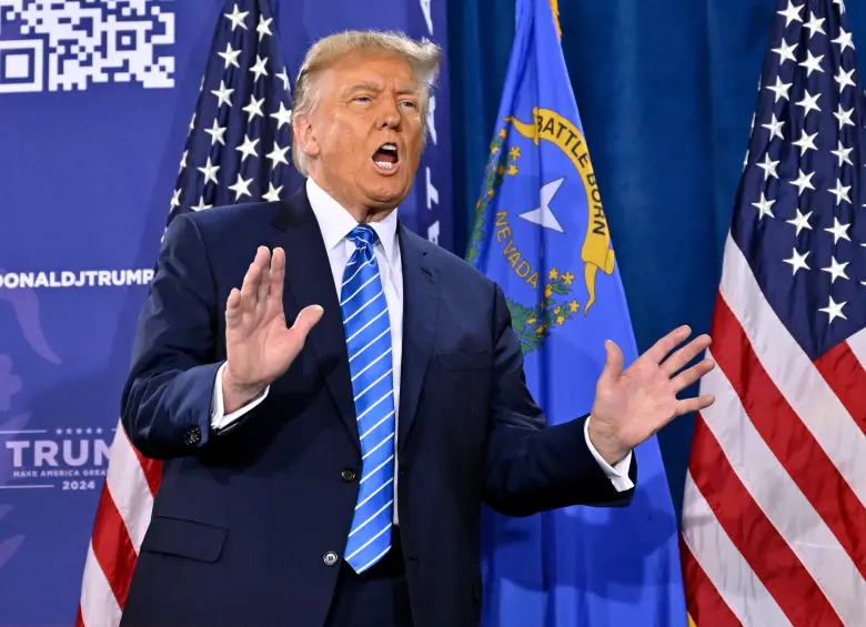 En marzo de 2025, Trump estableció el inglés como idioma oficial federal de Estados Unidos. FOTO: GETTY