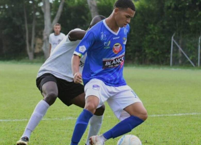 Heyler David Gómez tuvo un breve paso por el club Orsomarso de la segunda división del fútbol colombiano. Foto: Balompié Dominicano
