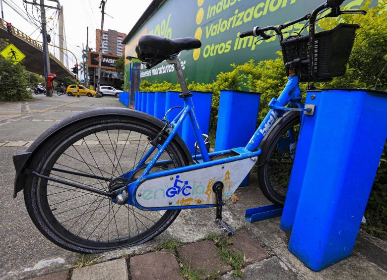 Usuarios se quejan constantemente de las pocas bicicletas que hay disponibles en EnCicla. Foto: Manuel Saldarriaga Quintero