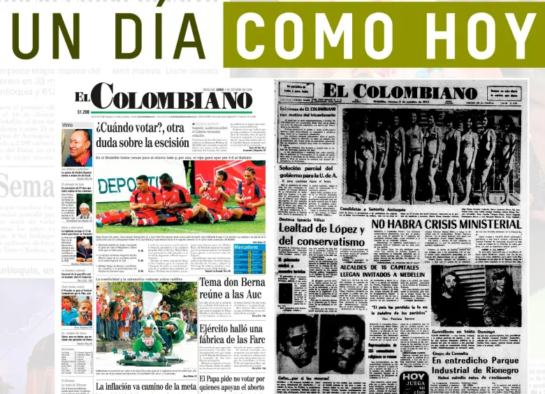 Un día como hoy 3 de octubre