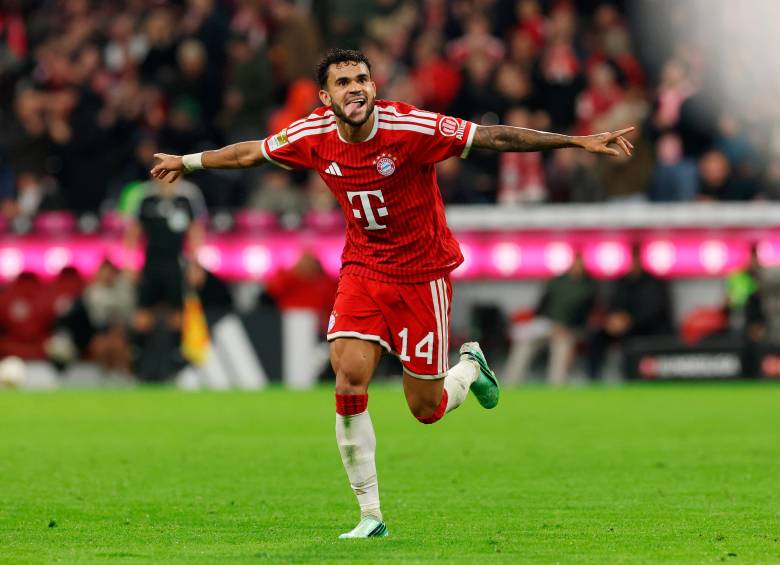 Luis Díaz tuvo un extraordinario rendimiento ante el Leipzig. FOTO: GETTY