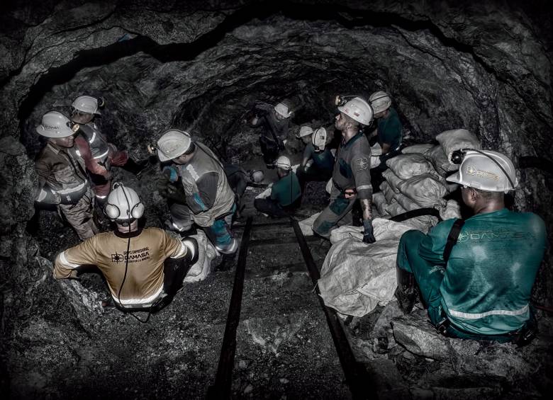 Mineros de Antioquia. Fotografía: cortesía Ecoagromineros 