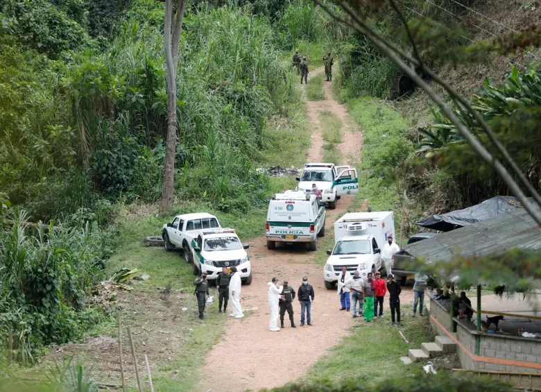 La vereda Portugal, donde ocurrieron los hechos, es señalada por habitantes de la zona como un sector donde existirían disputas entre estructuras criminales. FOTO: Camilo Suárez