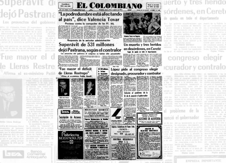 Un día como hoy 22 de agosto