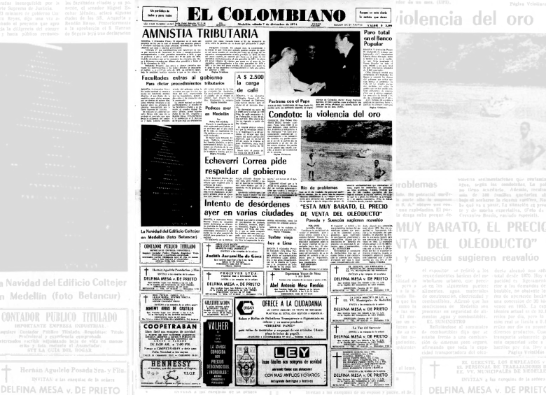 Un día como hoy, 7 de diciembre