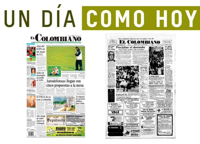 Un día como hoy 1 de julio