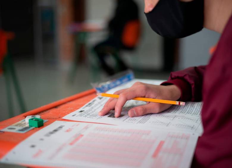 El examen Icfes le permite a los jóvenes en Colombia acceder a la educación superior. FOTO Colprensa 