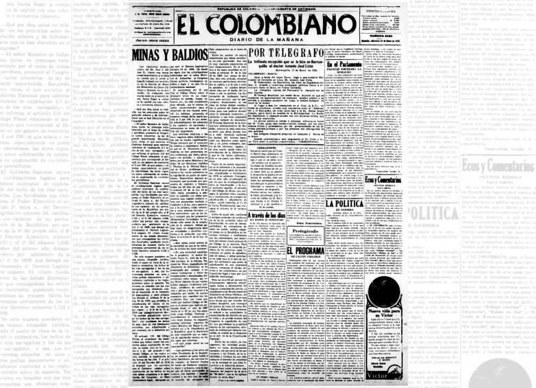 Un día como hoy 21 de enero