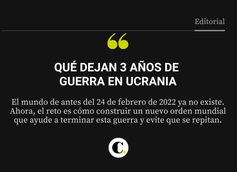 Qué dejan 3 años de guerra en Ucrania