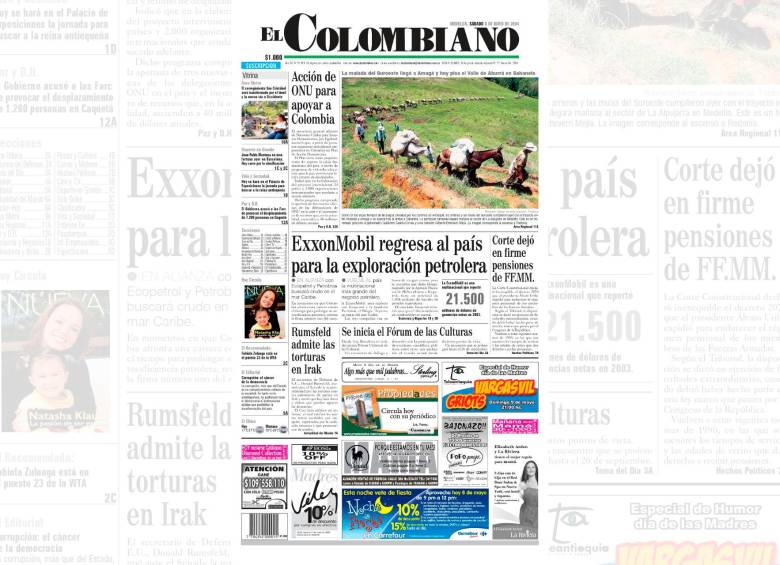Un día como hoy 8 de mayo