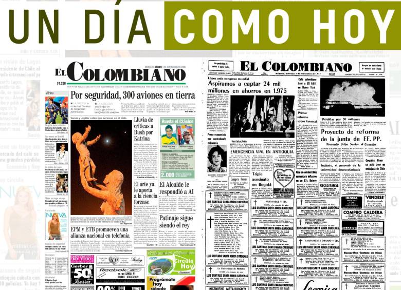 Un día como hoy 3 de septiembre