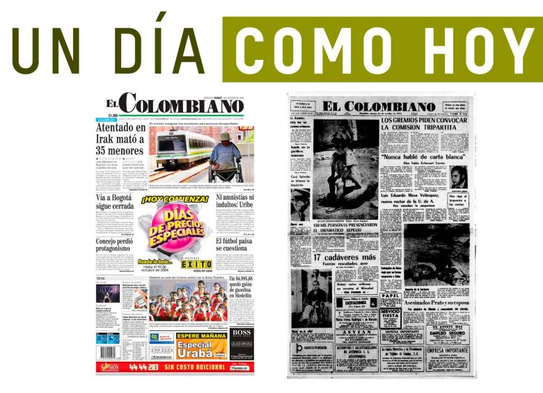 Un día como hoy 1 de octubre