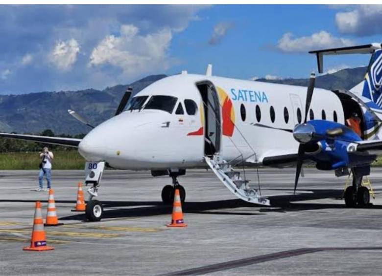 Avion de Sastena desapareció. FOTO: Tomada de X @CSelperiodista