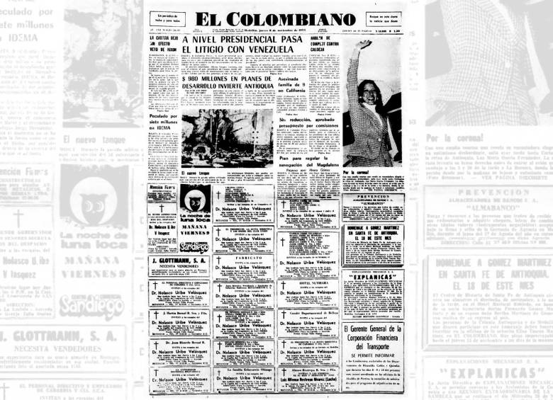 Un día como hoy 8 de noviembre