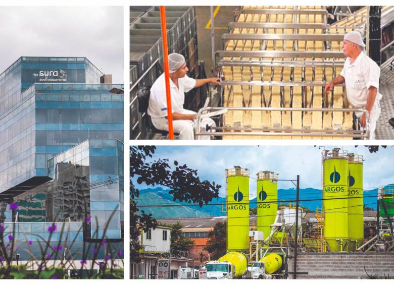 Sura, Argos y Nutresa conforman el enroque en el que se basa el conocido Grupo Empresarial Antioqueño (GEA). FOTO: EL COLOMBIANO