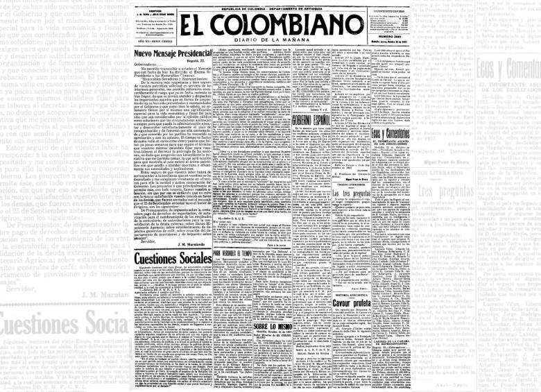 Un día como hoy 25 de octubre