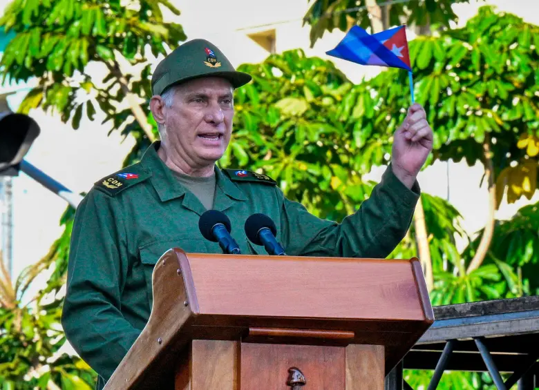 Miguel Díaz-Canel impuso algunas condiciones para lograr un acuerdo con Estados Unidos. FOTO: AFP