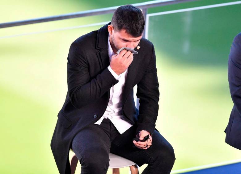 Sergio Agüero jugó en cuatro equipos: Independiente, Atlético de Madrid, Manchester City y Barcelona. FOTO AFP
