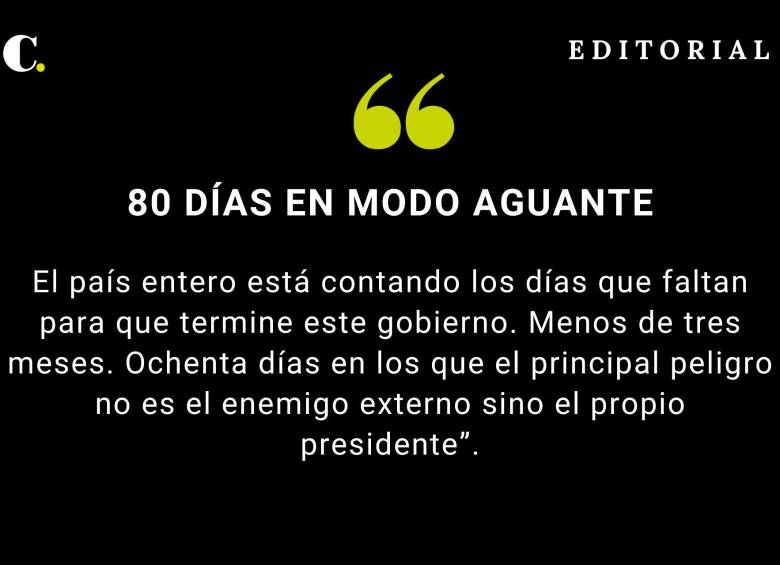 80 días en modo aguante