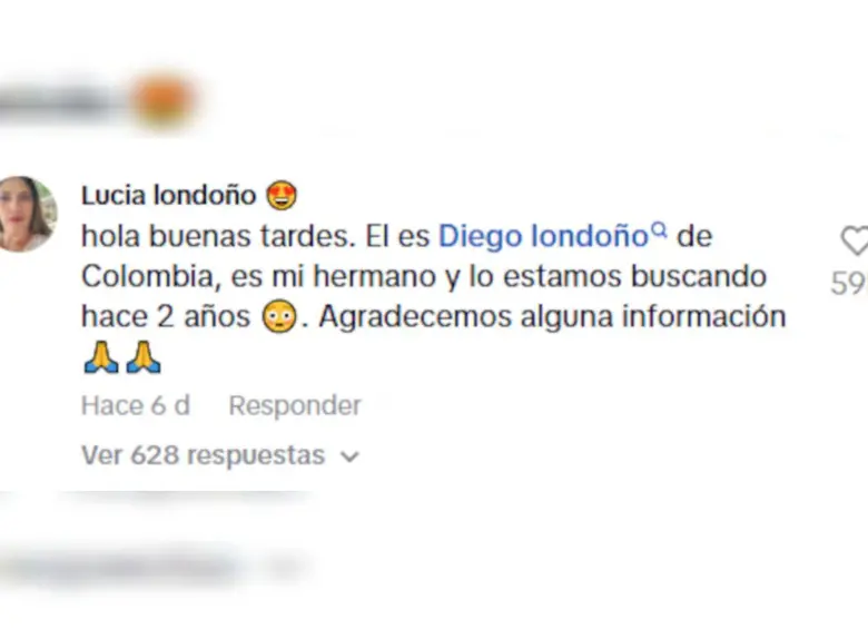 Hermanas y familiares de Diego Londoño publicaron el video de la empresaria e influencer ecuatoriana Amy Solano. Foto: Captura perfil de @amysolanogutierrez