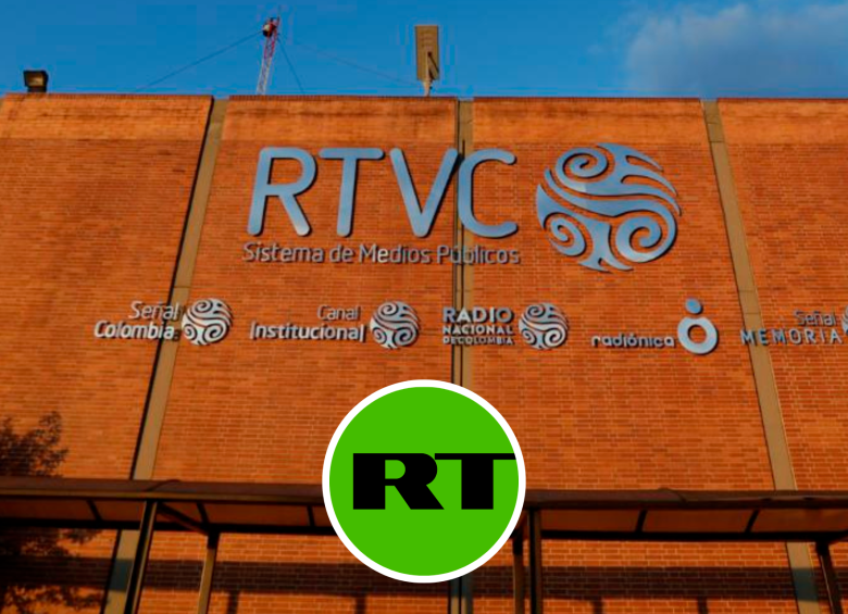 RTVC defendió que la alianza con RT “está conformada hace varios años y tomó fuerza desde 2020”, cuando no solo se decidió emitir RT Noticias por Canal Institucional, sino otros programas como Reportaje RT, Entrevista RT y La lista de Erick. FOTO: RTVC/ARCHIVO PARTICULAR
