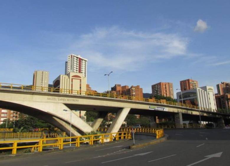 El intercambio vial de Aguacatala, la Avenida las Vegas y la 33 serán algunos puntos donde se presentarán cierres viales. Foto: Cortesía. 