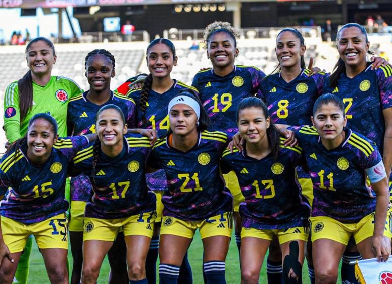 La base del Mundial femenino de 2023 será el equipo que se tendrá en cuenta el entrenador Marsiglia para elegir al grupo que representará a Colombia en los Olímpicos. FOTO: TWITTER @FCFSeleccionCol