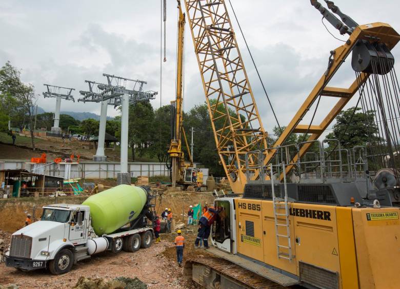 Al cierre del tercer trimestre, de forma consolidada y acumulada, Cementos Argos reportó despachos por 12,9 millones de toneladas de este material. FOTO Edwin Bustamante