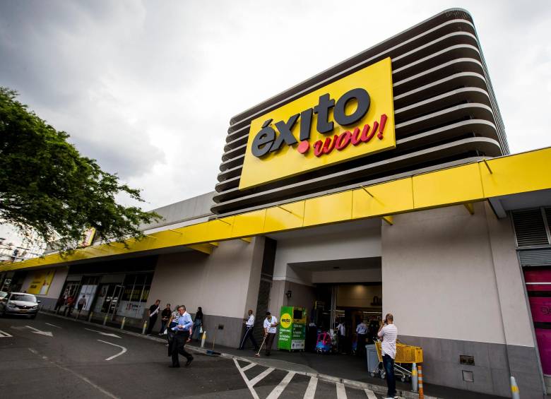 La operación del Éxito en Colombia está a la venta por parte de Casino. FOTO Julio César Herrera
