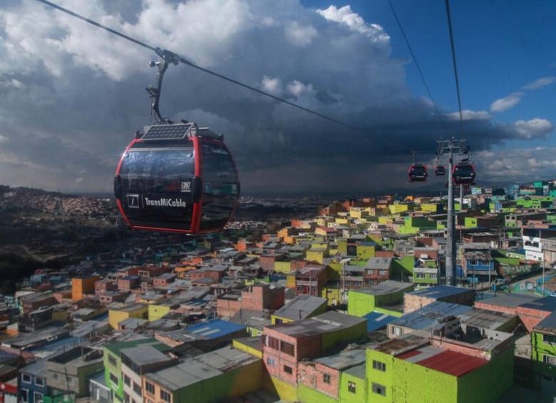 Panorámica de Ciudad Bolívar, localidad número 19 de Bogotá. FOTO: COLPRENSA