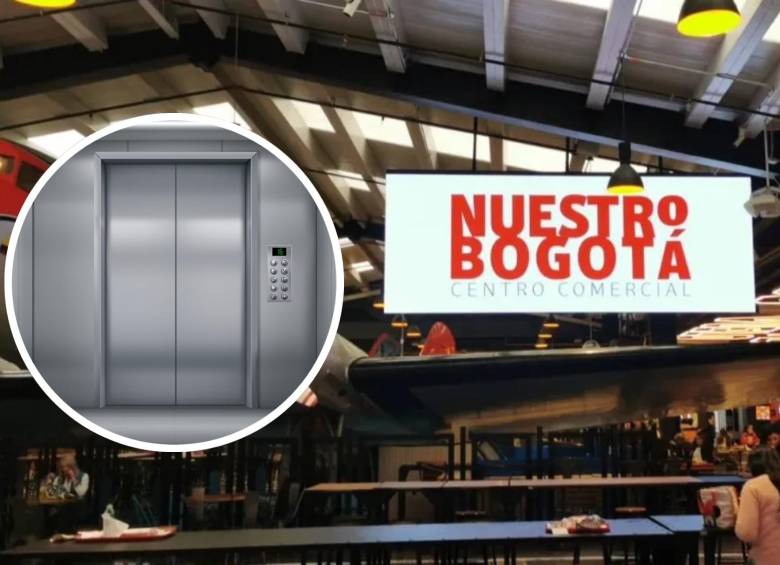 Las autoridades de la Unidad de Vida de la Fiscalía ya iniciaron las investigaciones para determinar si la víctima era trabajador del restaurante y las causas exactas del colapso. FOTO: Centro comercial Nuestro Bogotá y SSTOCK