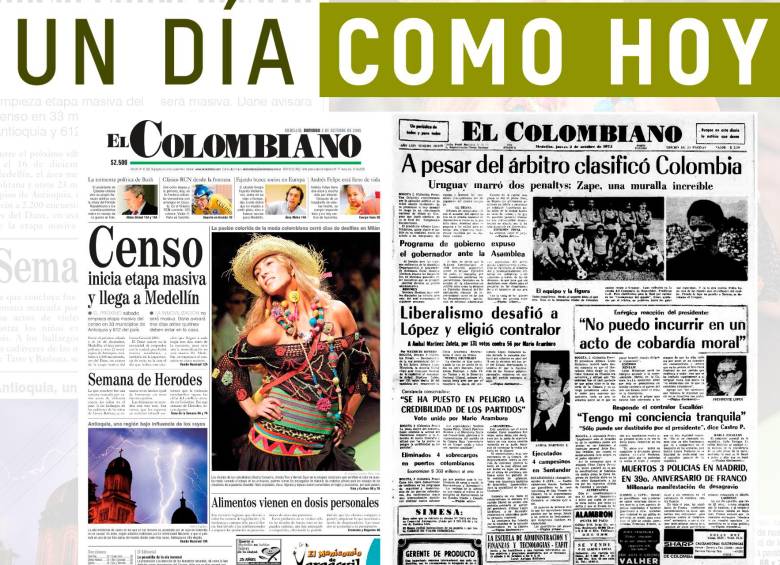 Un día como hoy 2 de octubre