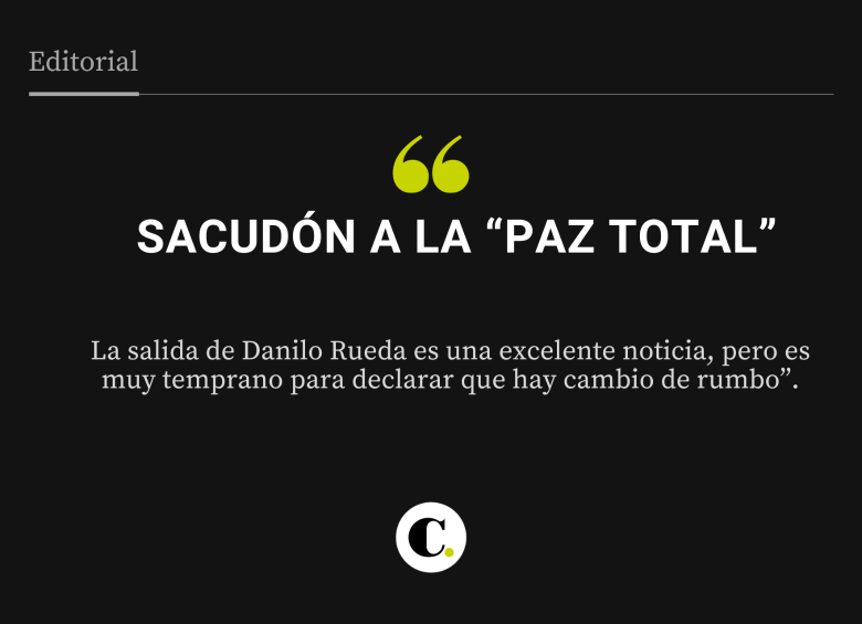 Sacudón a la “paz total”