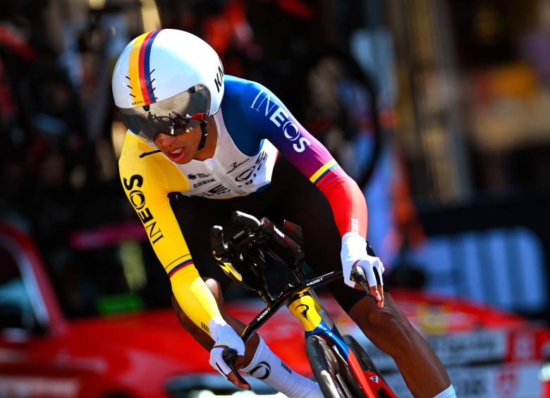 Egan es el actual campeón nacional de crono. Espera tener un buen rendimiento este martes y mantenerse en el top-10 del Giro. FOTO: Getty