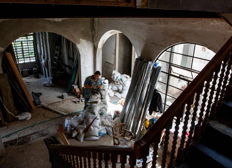 Las restauraciones de la casa comenzaron a inicios de año y se espera que las nueve habitaciones del hotel, con capacidad completa, alberguen 22 personas. FOTO Julio Herrera
