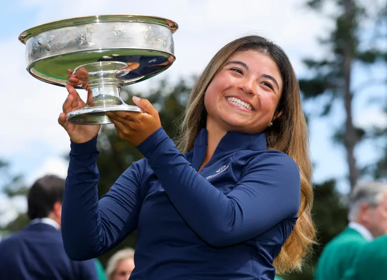 La golfista caleña María José Marín se coronó campeona del Augusta National Women’s Amateur que se disputó en Georgia, Estados Unidos. FOTO GETTY 