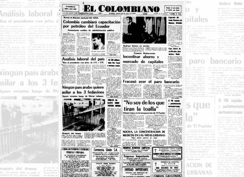 Un día como hoy 21 de enero