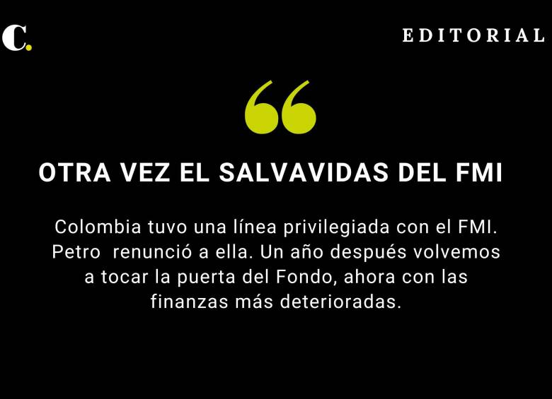 Otra vez el salvavidas del FMI