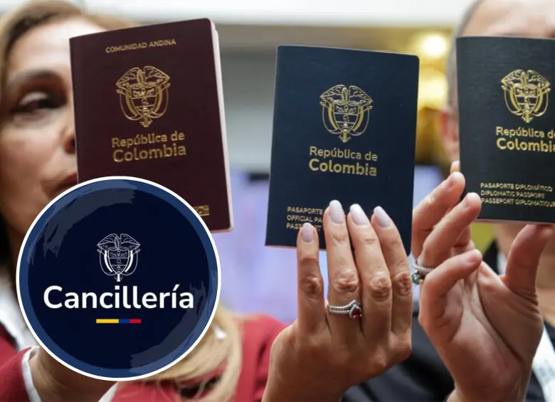 La información se da a conocer en medio de los problemas para la expedición de pasaportes. Foto: Colprensa/ Cancillería. 
