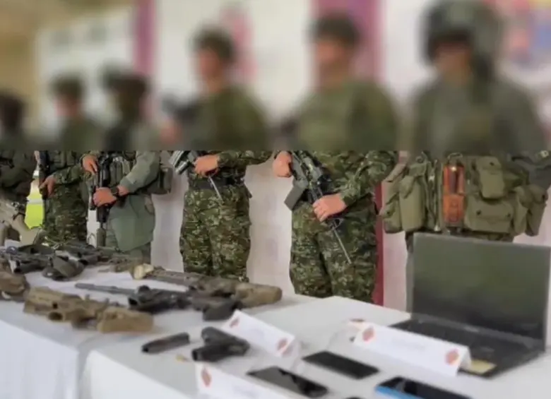 Contundente golpe del Ejército a las disidencias de Farc bajo la estructura Jaime Martínez, en Cauca. FOTO: Ejército Nacional