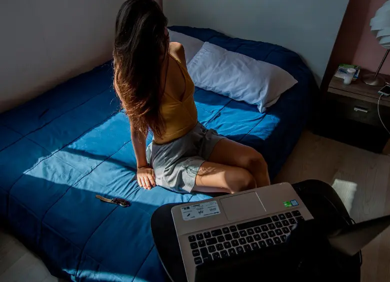 Colombia es el país con más modelos y estudios webcam en el mundo. Foto EL COLOMBIANO. 