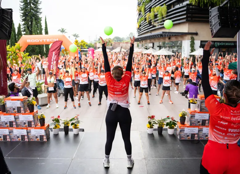 Carrera para entregar viviendas en Colombia. Foto: cortesía Fundación IMUSA