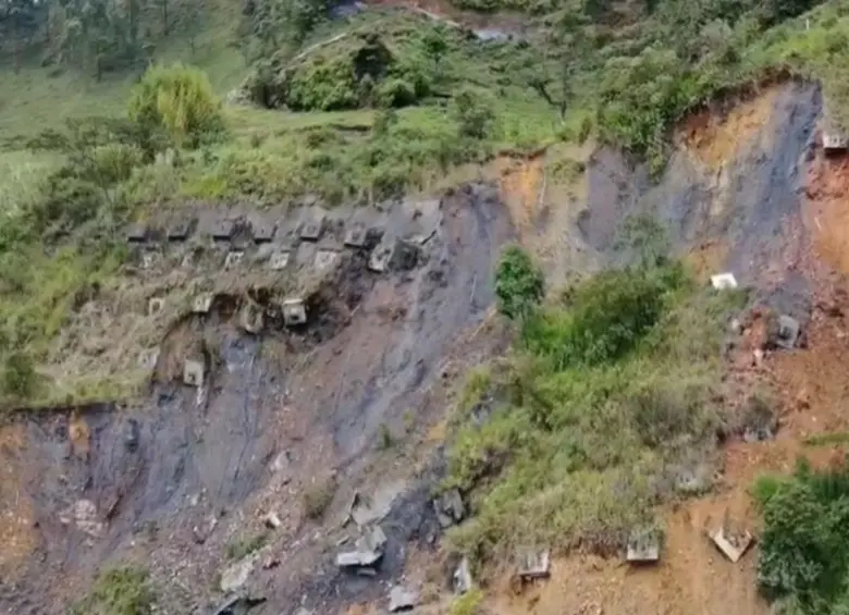 Se constató la ausencia de obras de mitigación para el manejo de aguas lluvias en la zona. Foto: Cortesía